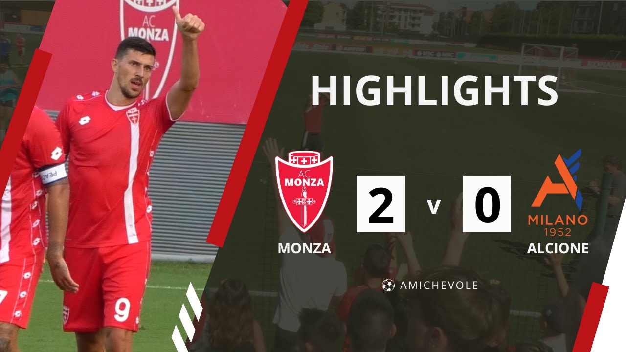 Monza-Alcione 2-0, gli highlights del match: Pessina torna in campo e segna