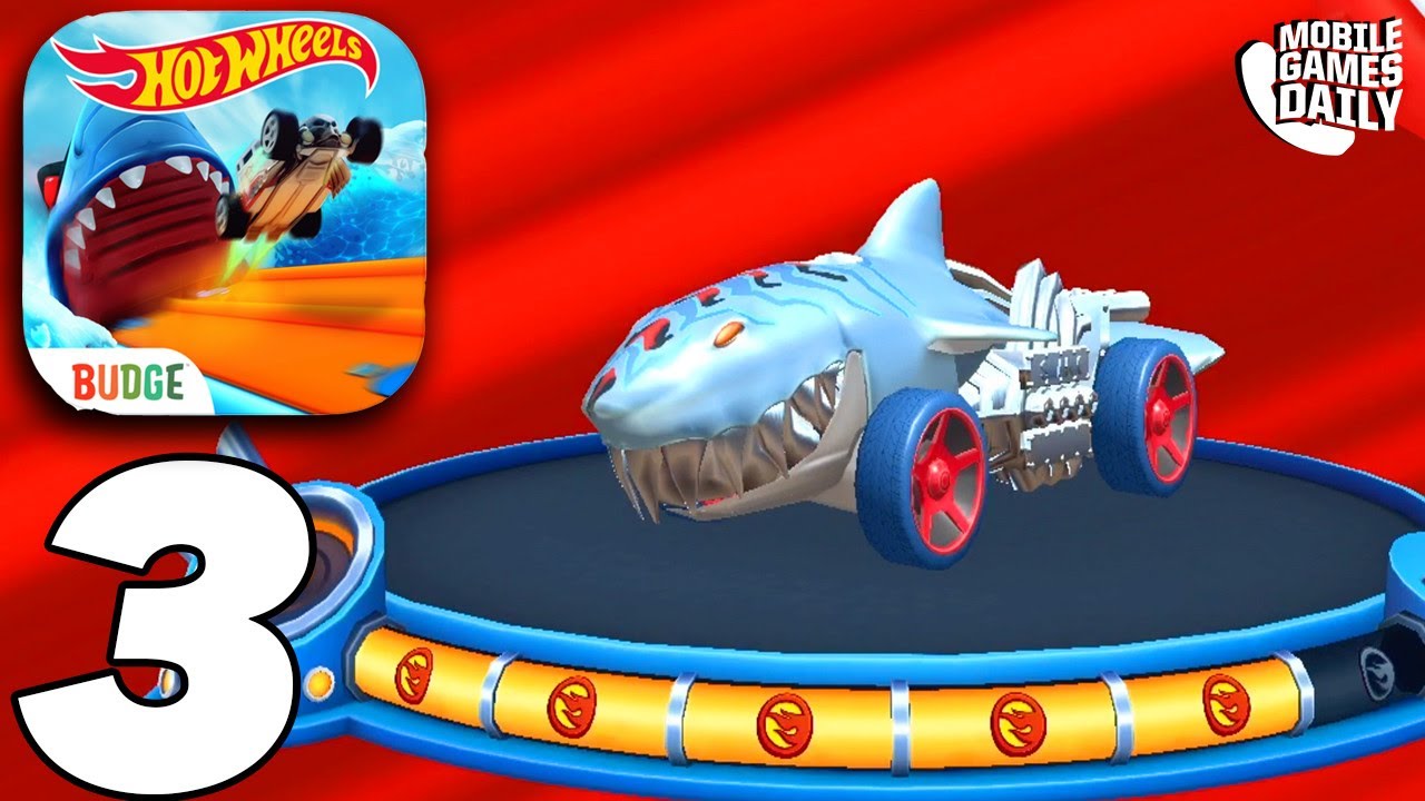 HOT WHEELS UNLIMITED - Blue SharKruiser Unlocked Gameplay Walkthrough (iOS, Android)