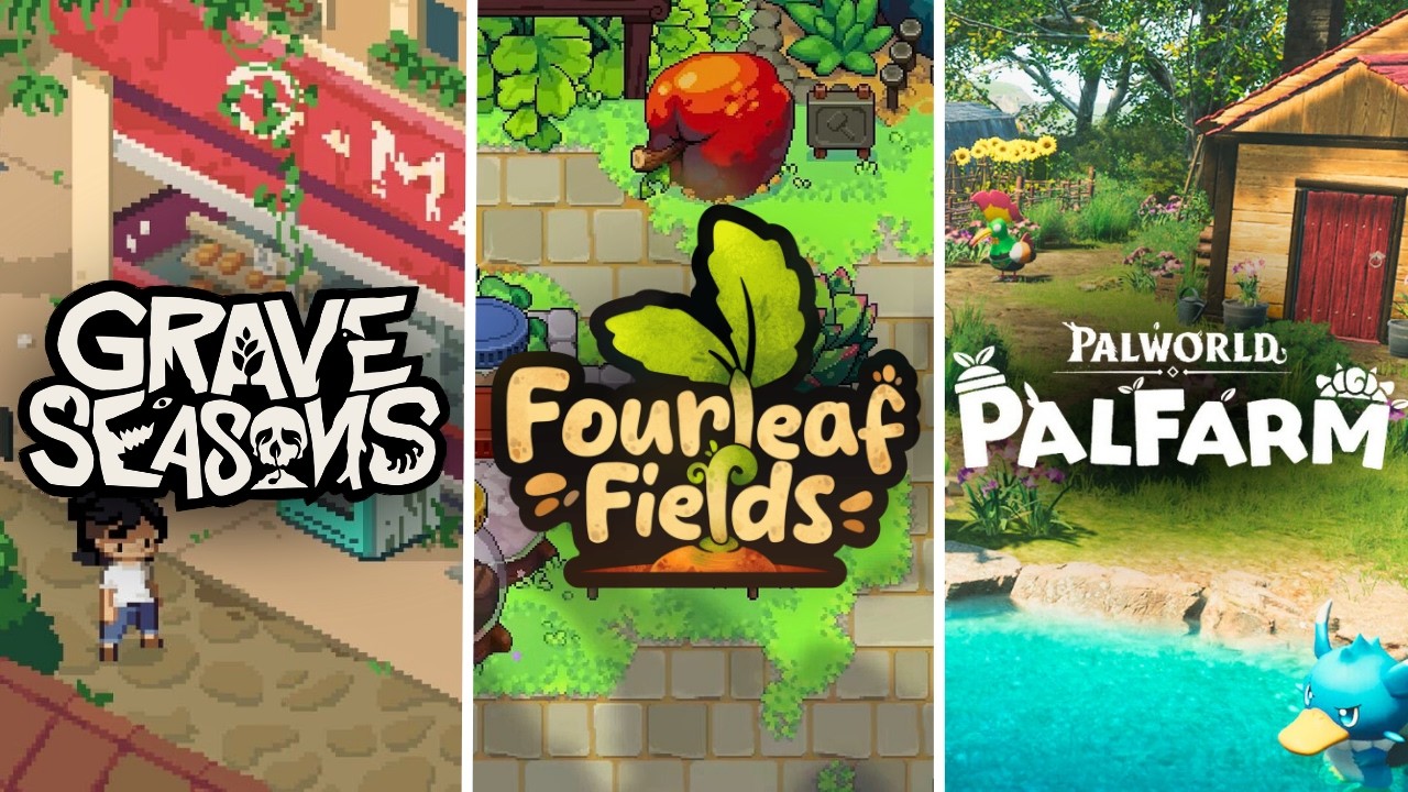 10 Farming Games that are BUILT DIFFERENT! 🔨| Cherry on Top 🍒