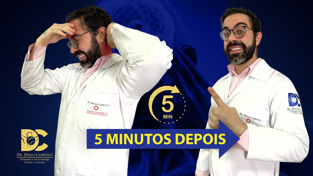 Dor de cabeça com tensão muscular no pescoço ELIMINADA em 5 minutos!