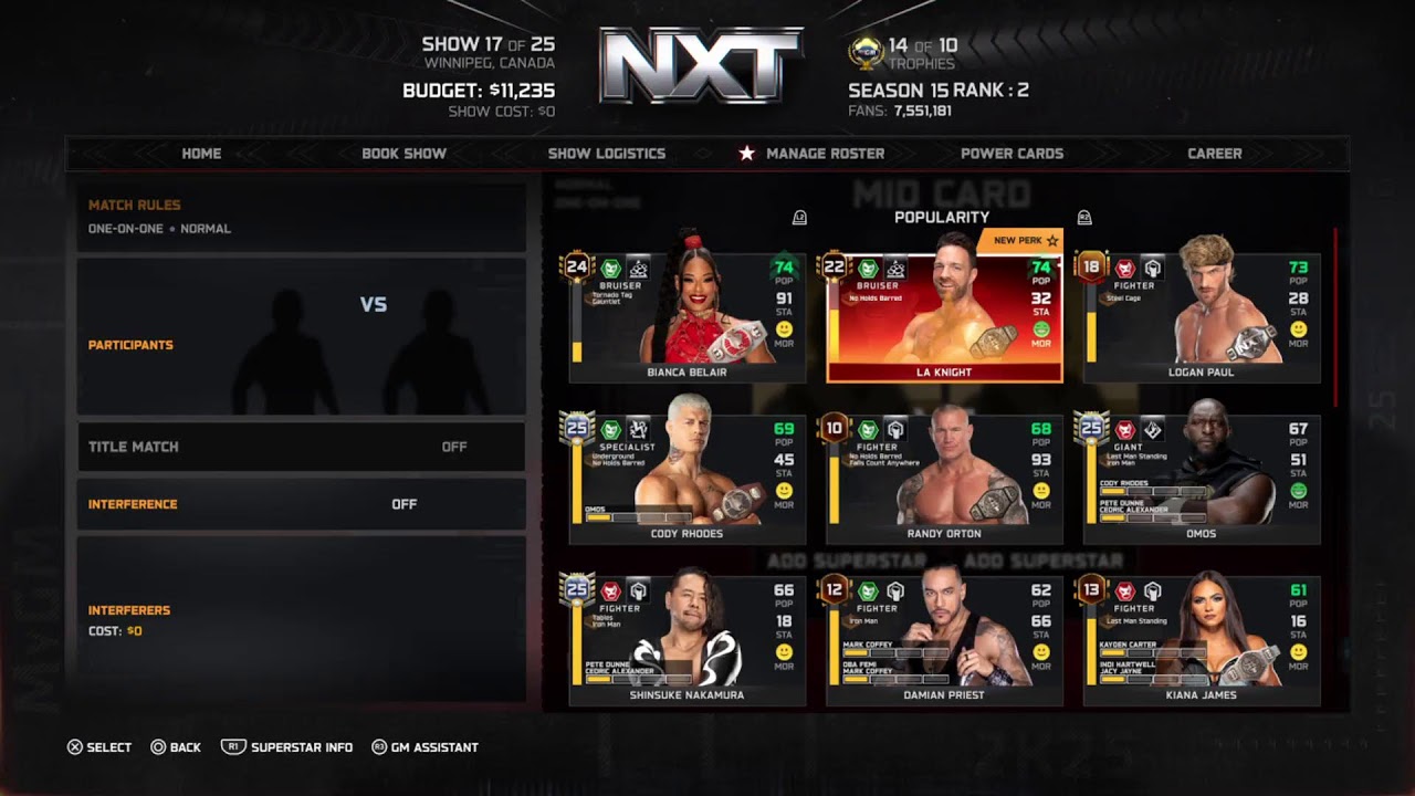 Wwe2k25 Gameplay