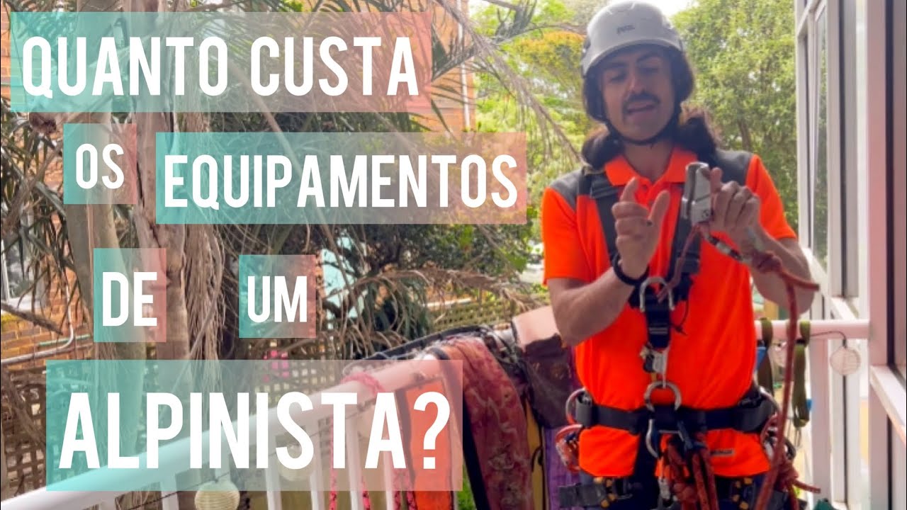 Quanto CUSTA os equipamentos para ALPINISMO INDUSTRIAL/de um ALPINISTA? Acessoporcordas na AUSTR&Aacute;LIA