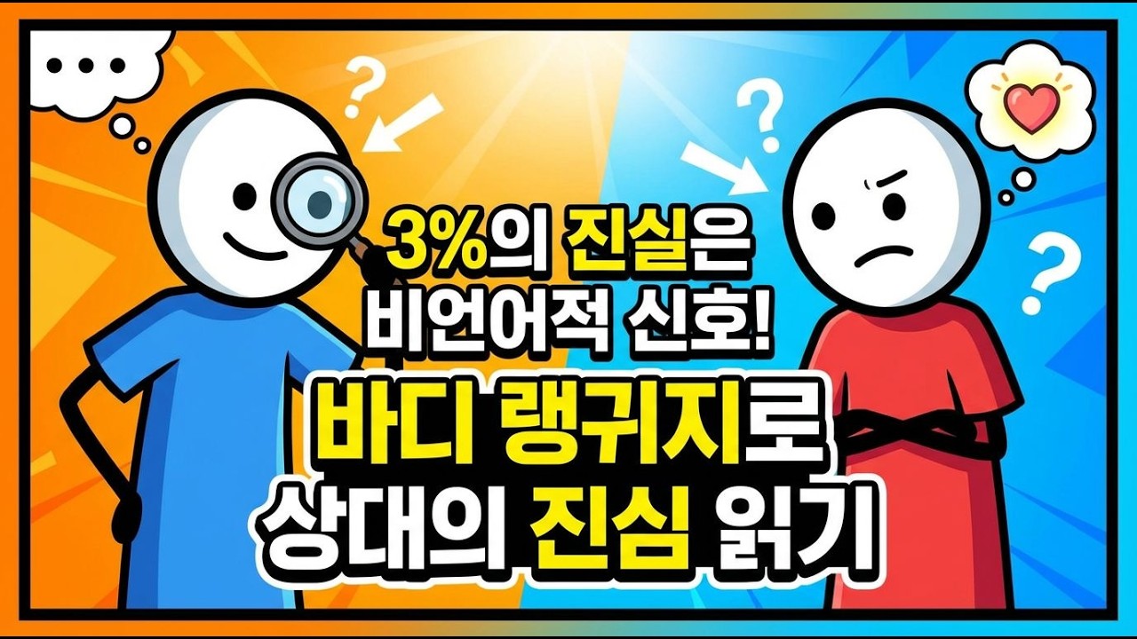 바디 랭귀지로 상대의 진심 읽기