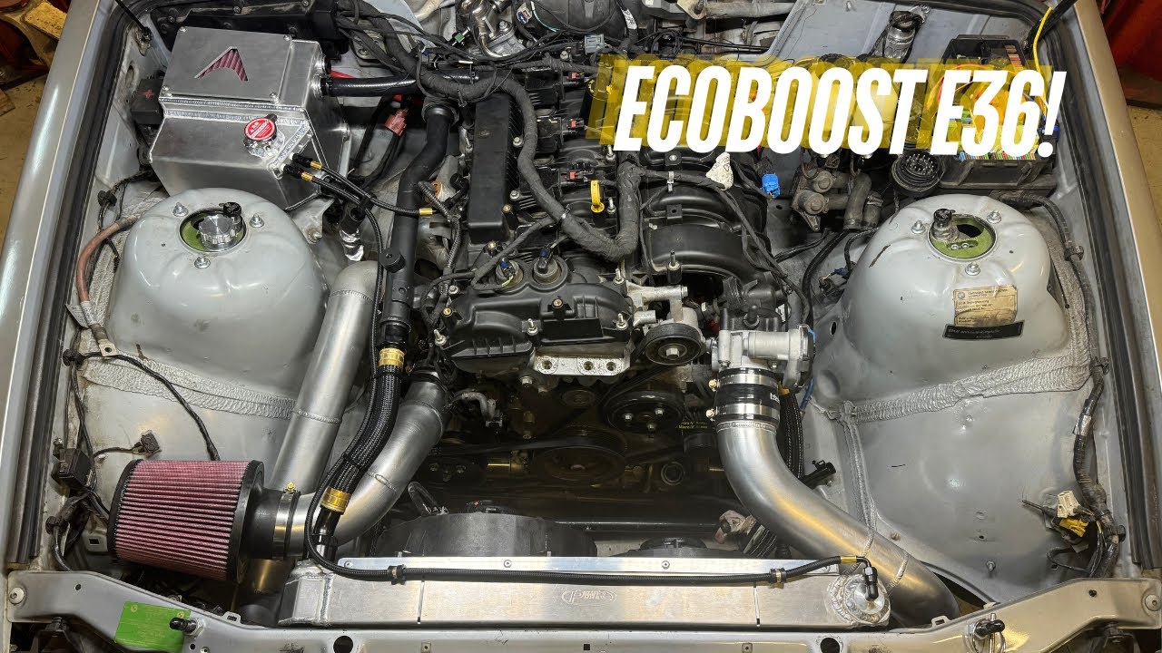 E36 EcoBoost swap sees MAJOR progress....