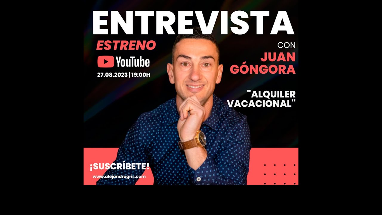 Alquiler vacacional, con Juan Góngora