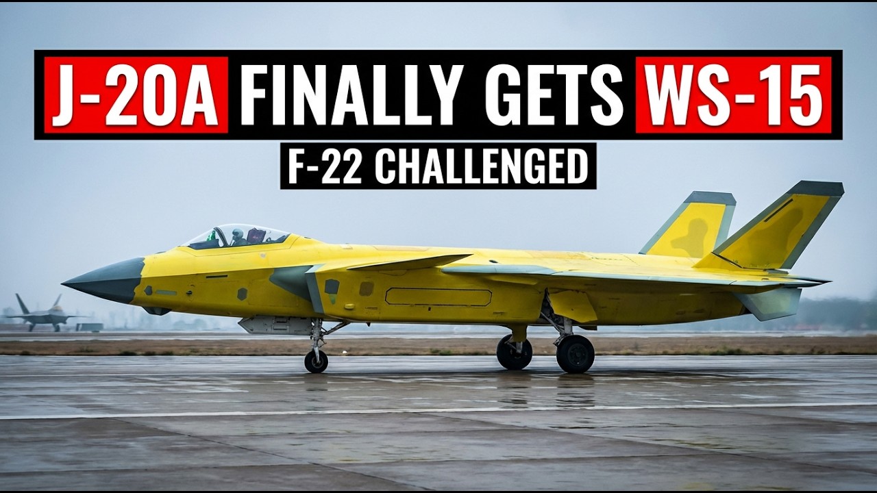 The J20A Breakthrough: China&rsquo;s Stealth Fighter Finally Unleashed