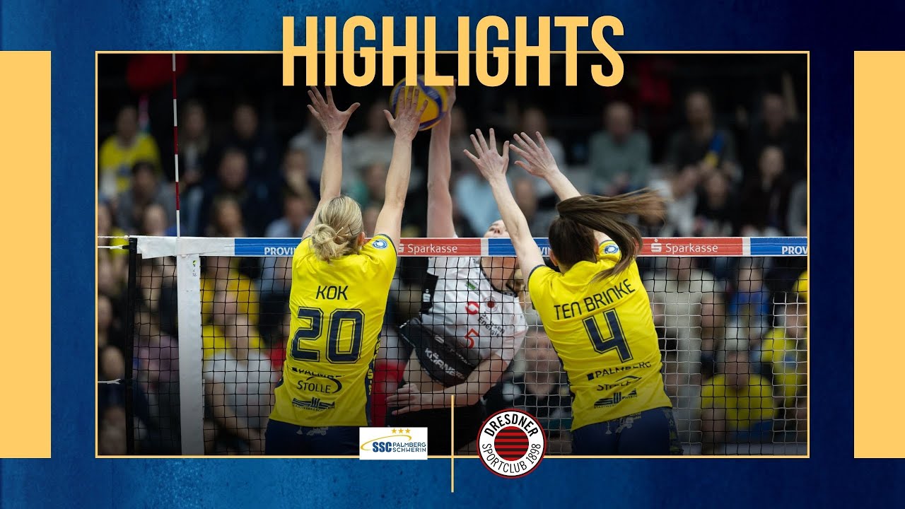 Highlights: SSC Palmberg Schwerin - Dresdner SC