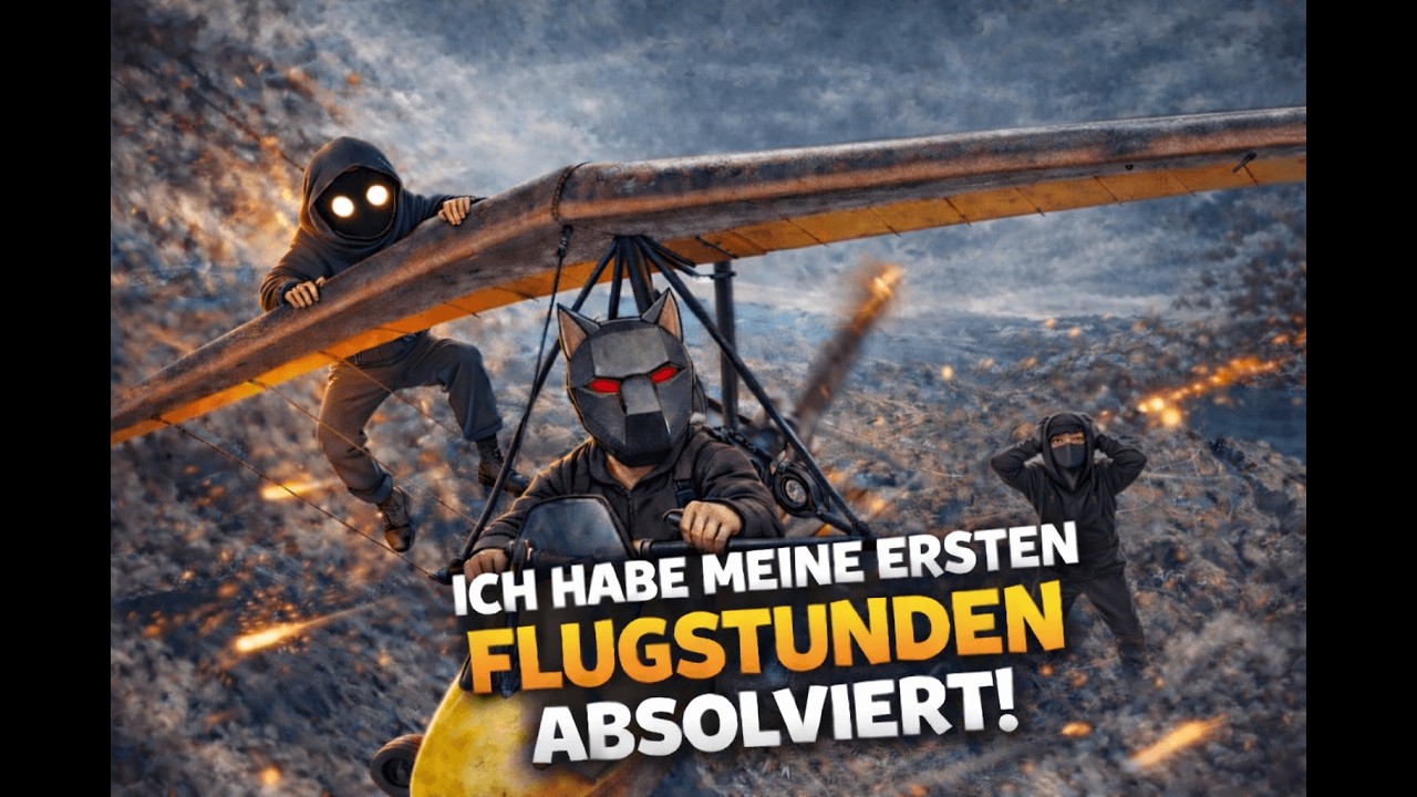 Meine ersten Flugstunden. Kann das gut gehen?. #pubg #roadtopartner #Nimersko #twitch