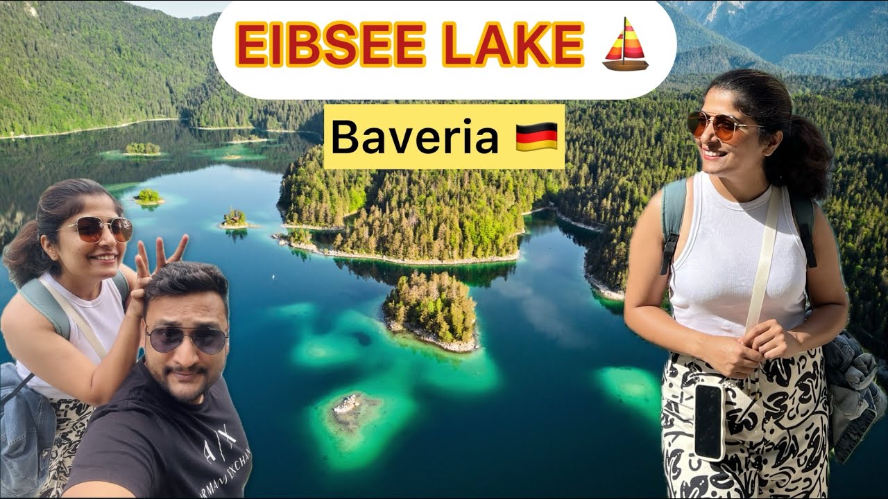 Best Day trip from Munich | Eibsee Lake | Zugspitze |Eibsee Round hike |Kannada vlog