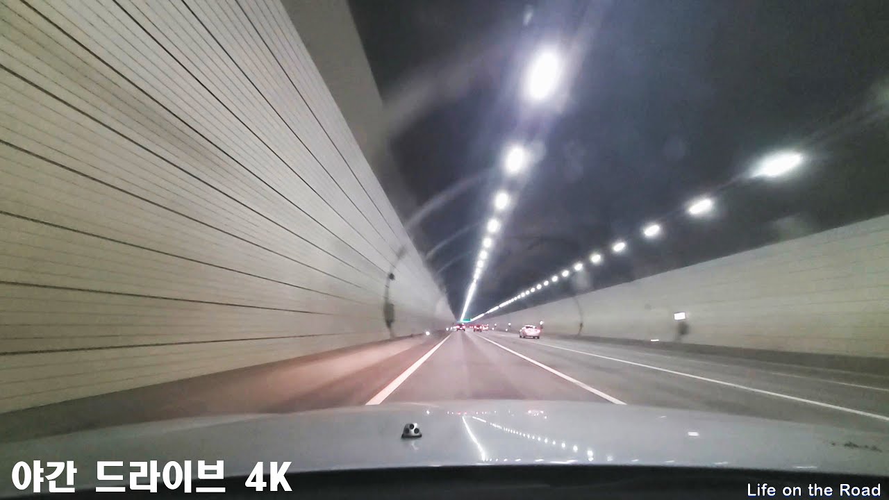 야간 드라이브 / night drive / 4K