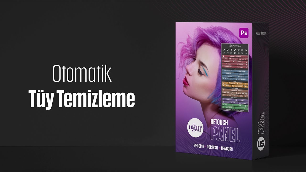 Tüy Temizleme Butonu | © Uğur Sezer Photoshop Panel