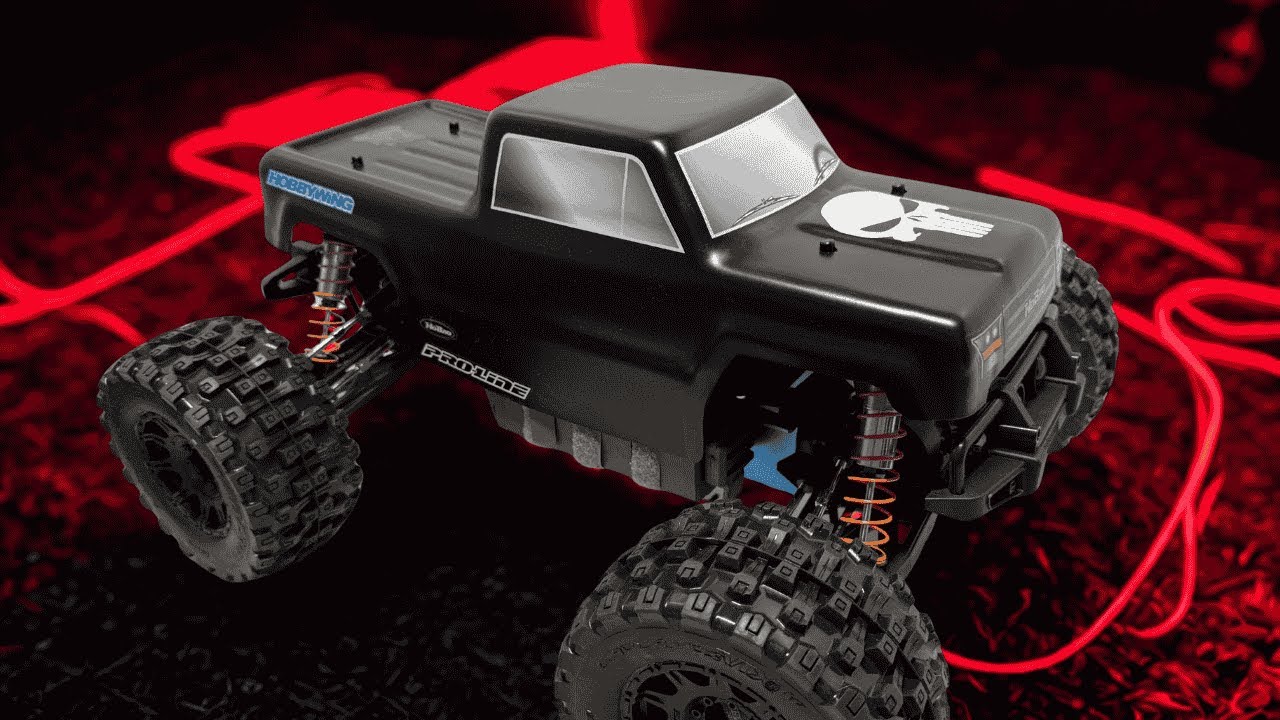 Hobao MTXE... насколько он на самом деле прочен? Кузов Basher Bodies F100, двигатель и регулятор ...
