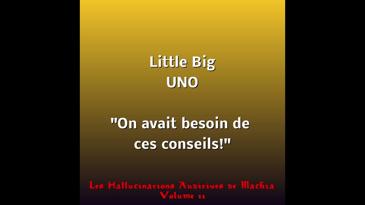 Les Hallucination Auditives de Machia Volume 11