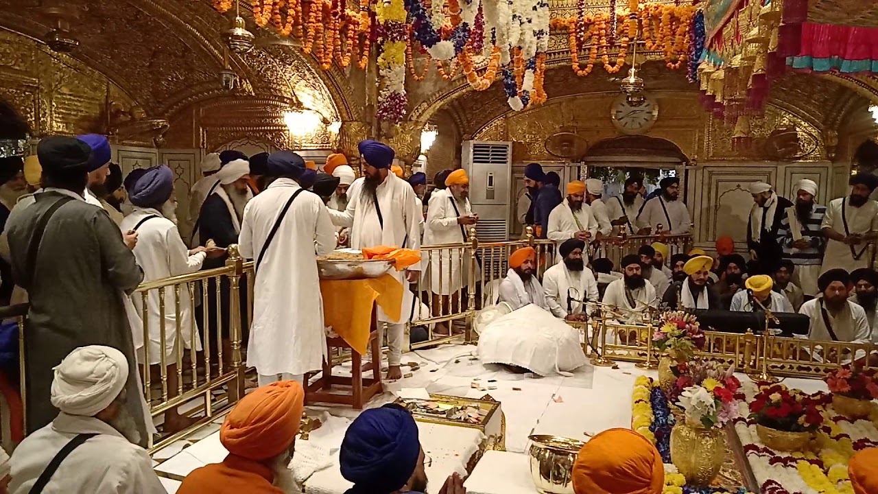 golden temple amritsar gurpurab sri guru ramdas ji 2:30 am 24.10.2018