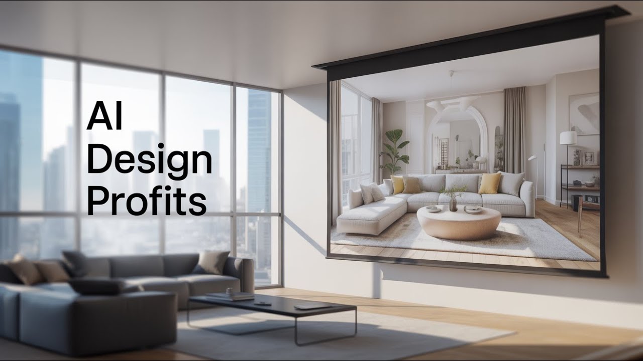 Make Money Online with  AI Interior Design | 100 aesthetic Interior design inspiration