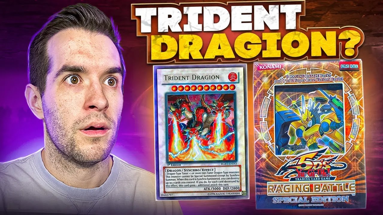 Opening VINTAGE Special Editions For Yugioh's CRAZIEST Card! (Trident Dragion)