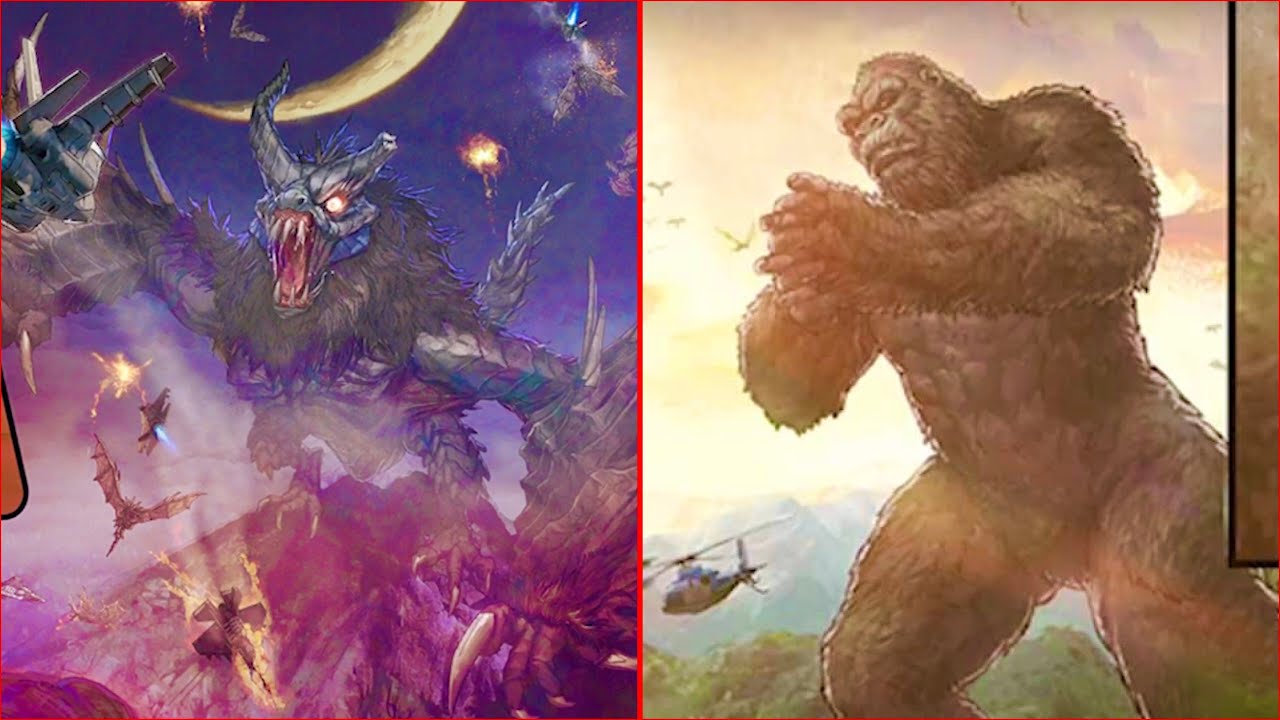 Adult Kong Finally revealed & Camazotz! Godzilla Vs Kong Prequel comic￼