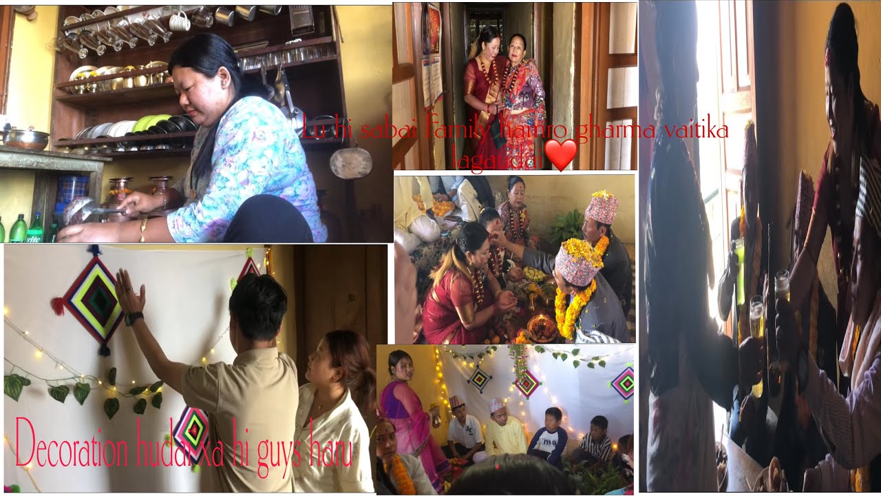 Hamro chai vaitika yesto vayo hi 🥰tika nalagayeni mero pyaro vai haru lai dherai maya samjana❤️