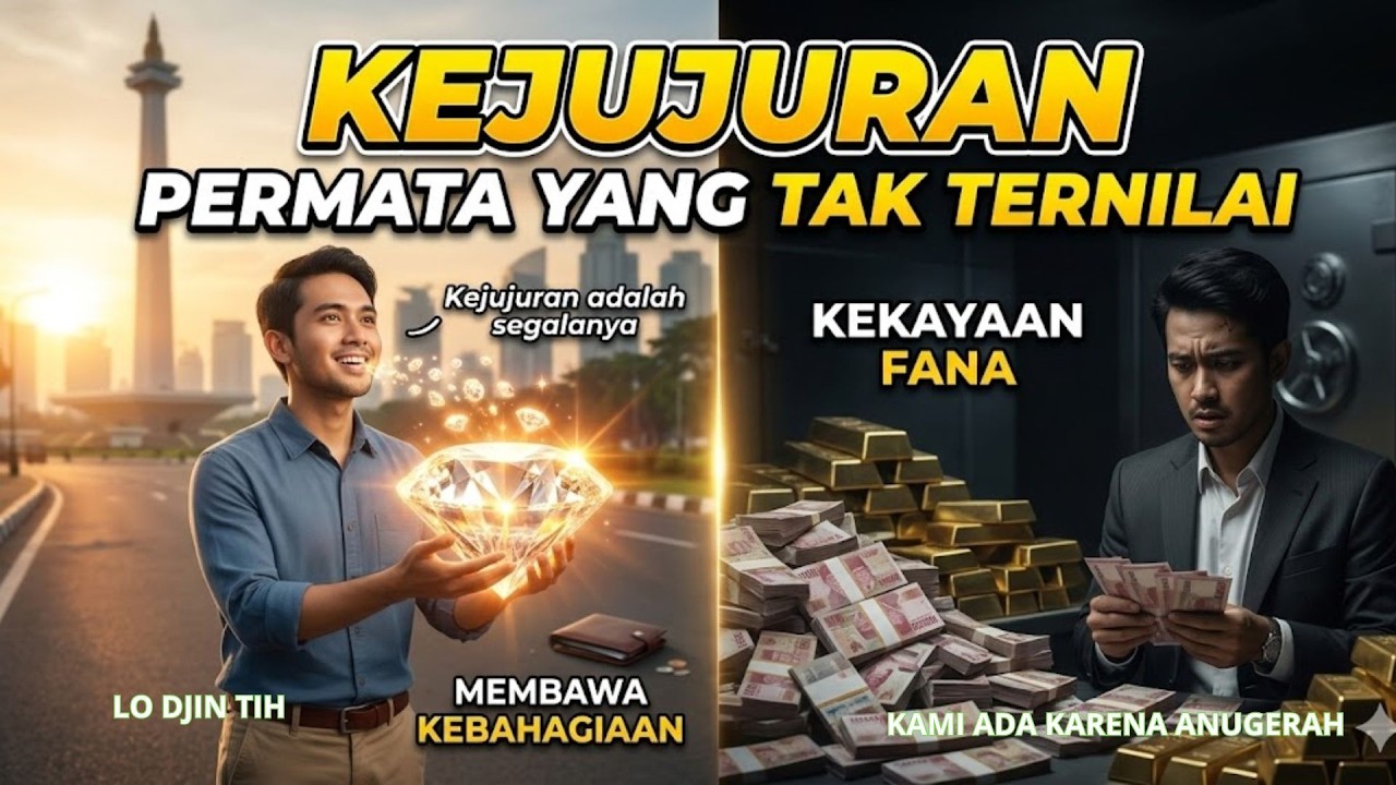 KEJUJURAN ADALAH PERMATA YANG TAK TERNILAI.