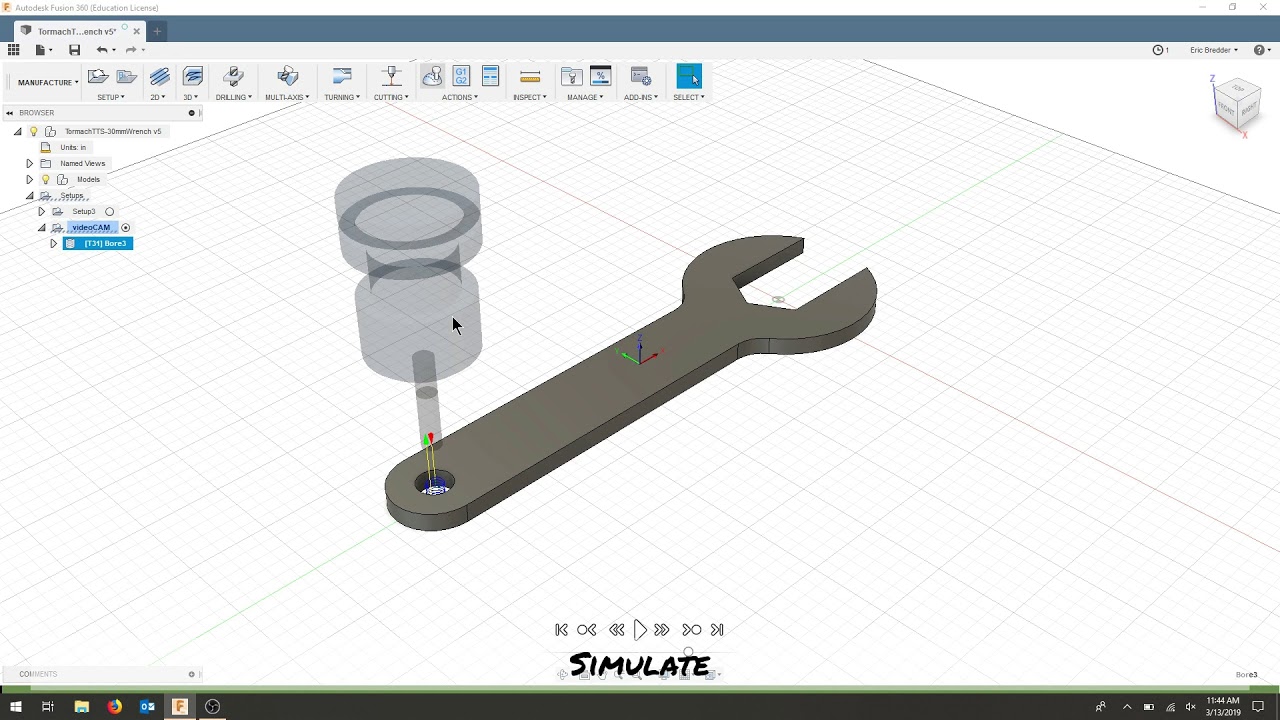 04: IND 250 - Adaptive Clearing 2D Profile