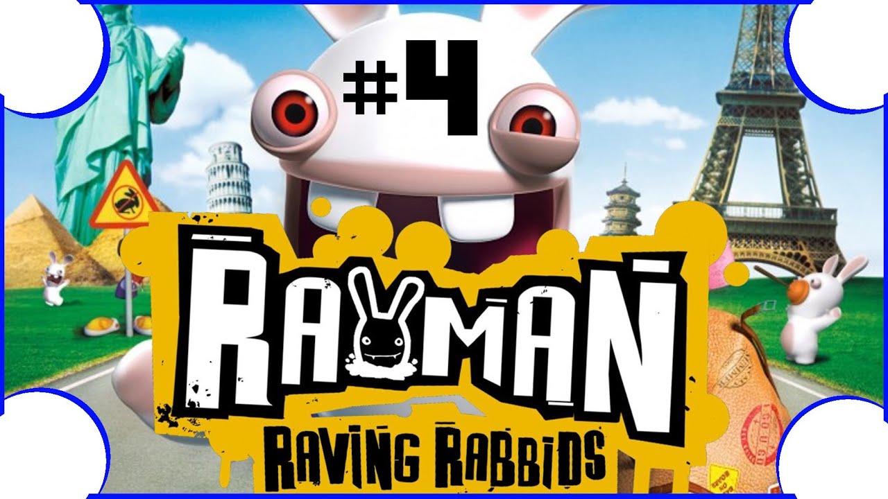Zagrajmy w Rayman: Szalone Kórliki #4 - Spadochroniarstwo bez spadochronu