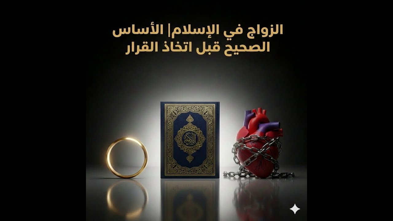 الزواج في الإسلام | الأساس الصحيح قبل اتخاذ القرار