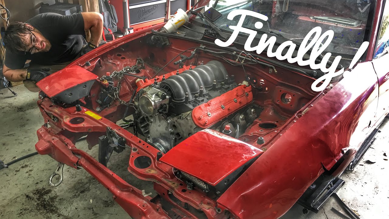 Budget LS Swap Miata PT.12 Engine and Trans install!