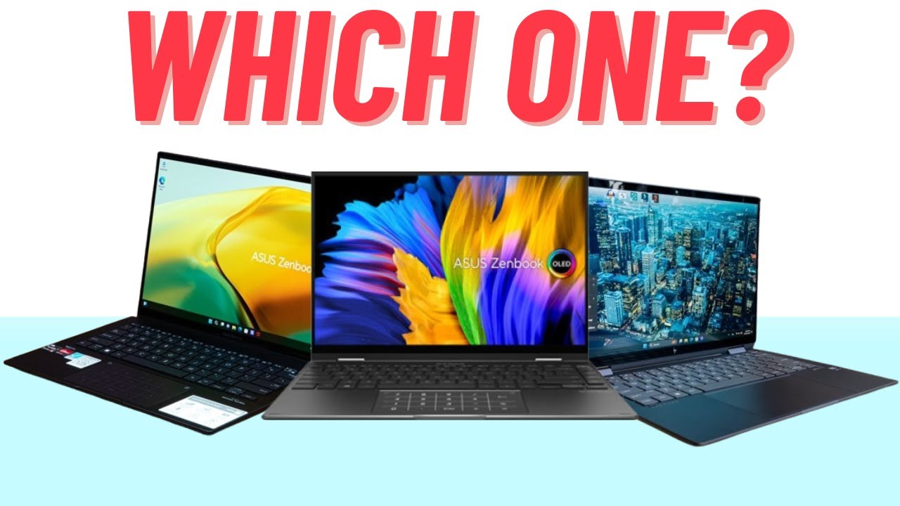 HP Spectre x360 14 против Asus Zenbook 14 OLED против Zenbook 14 Flip OLED — что выбрать?