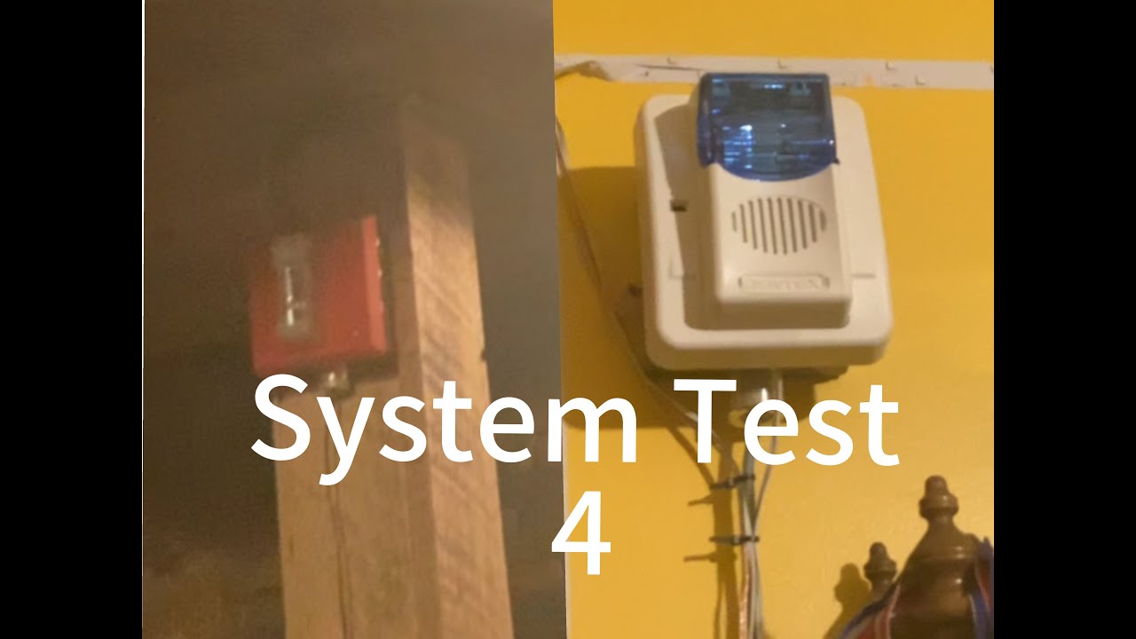 System test 4, 2 new alarms put up