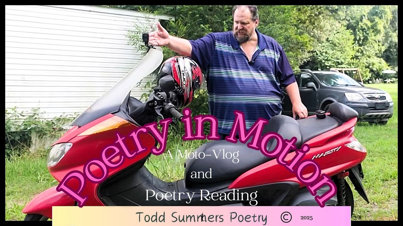 Poetry in Motion A Moto-Vlog + Poetry Reading 