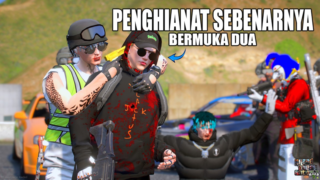 ANTONI KAMEK KAMBALI MENJEBAK KELUARGA SENDIRI!!!  GTA 5 ROLEPLAY INDONESIA!!!