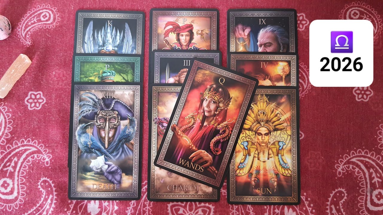 ♎🥳 LIBRA TAROT 2026 - A Rainha dos Dragões: um Caminho se abre entre o Passado e o Futuro 🥳