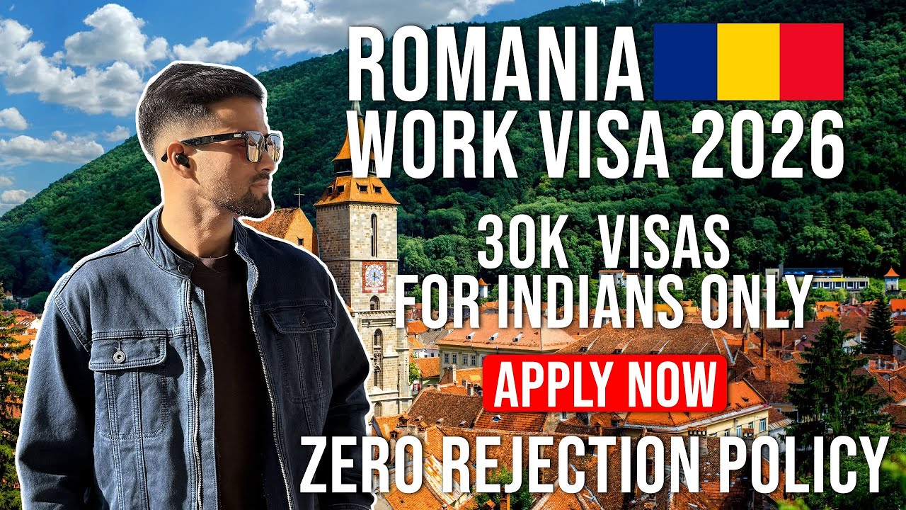 Romania Work Permit Visa Latest Updates 2026 | 30,000 Jobs for Indians | Romania Work Permit