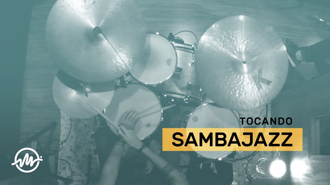 Tocando SambaJazz na Bateria (Playalong 
