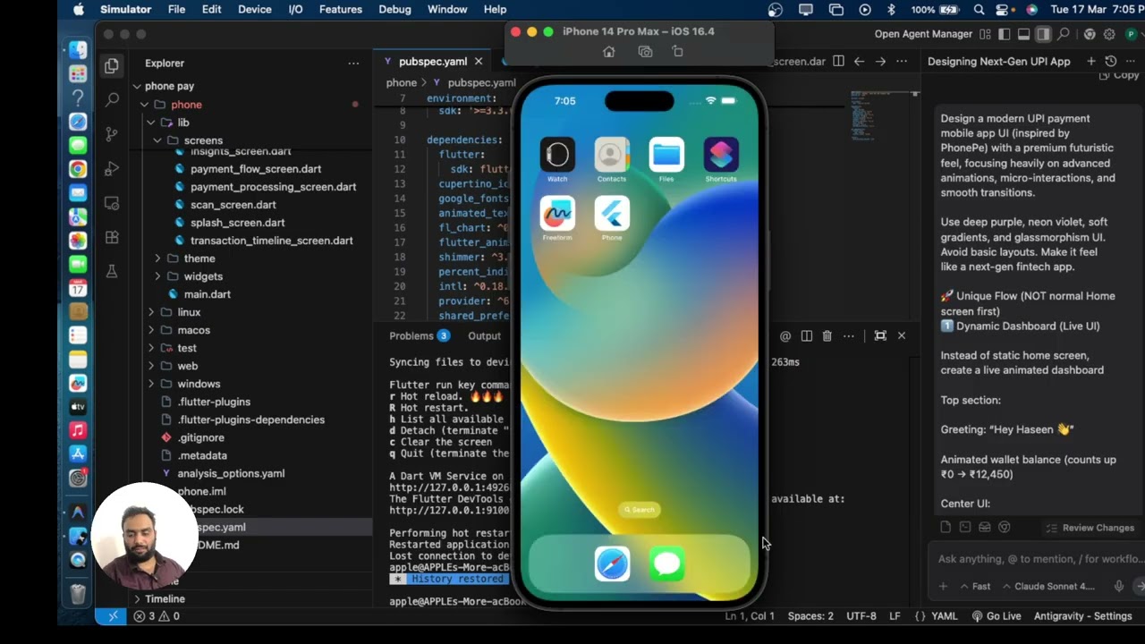 Next-Level UPI App UI (PhonePe Clone) with Crazy Animations 🔥