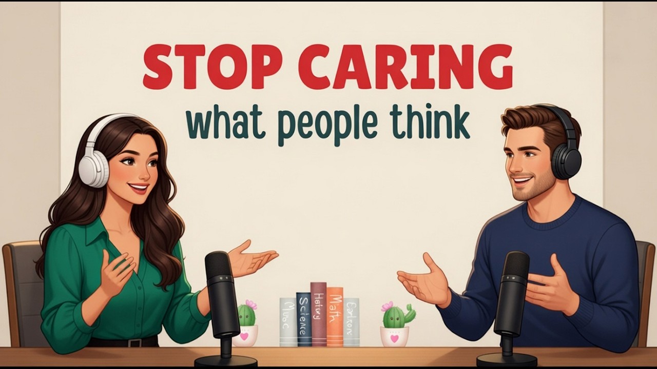 English Podcast For Easy English Conversation | Why You Care So Much and How to Stop