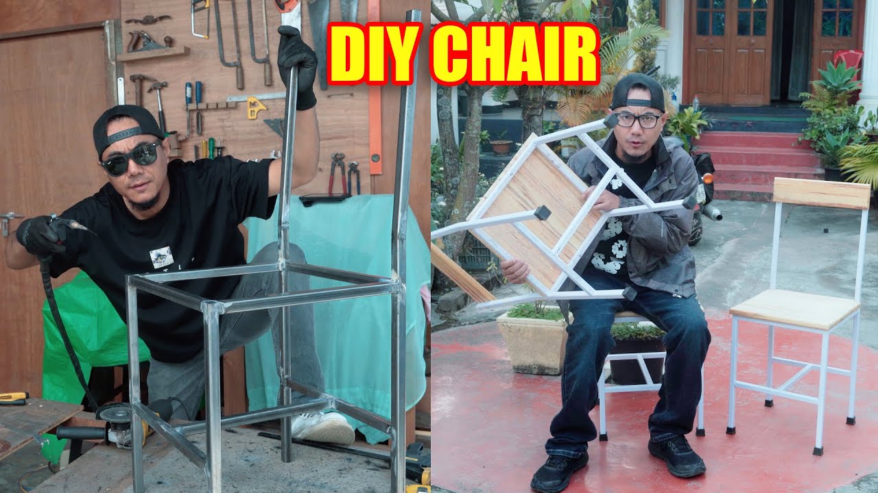 DIY Iron & Wood Chair making