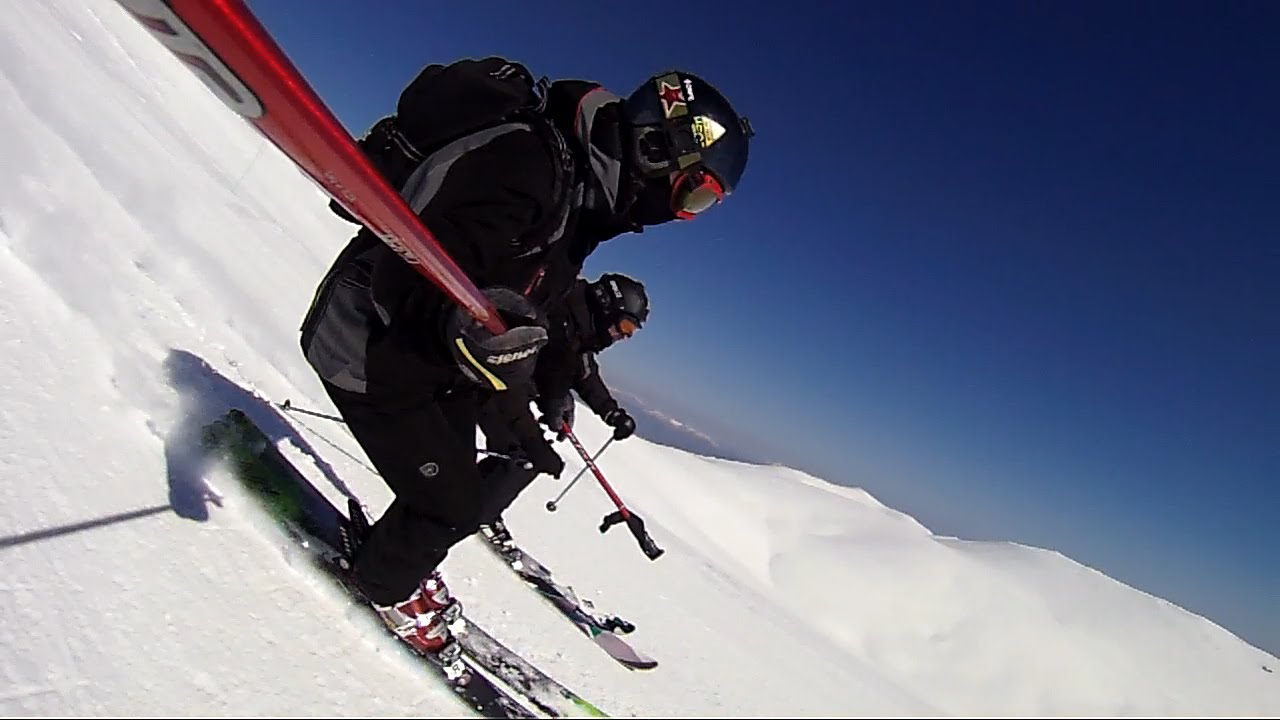 Awesome Spring Ski Day - Kaimaktsalan