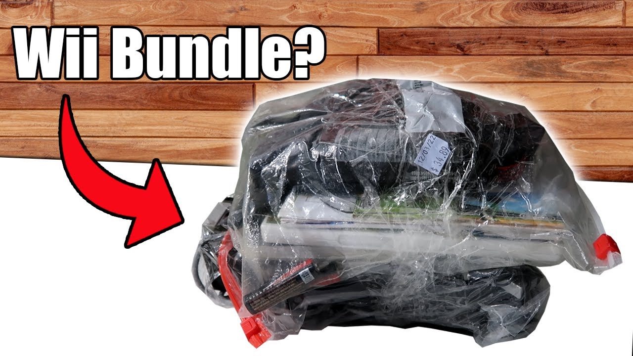 I Bought a Wii Bundle from Goodwill