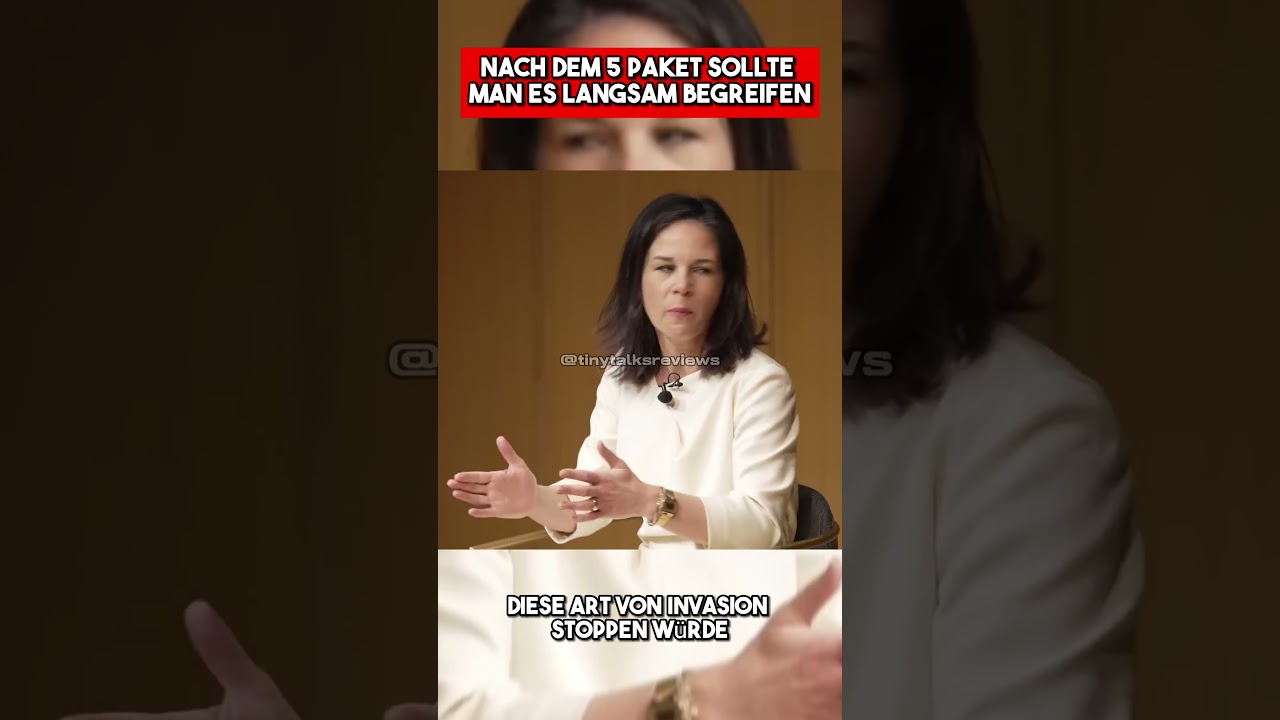 Baerbock Sanktionen sind wichtig #politik #deutschland #baerbock #sanktion