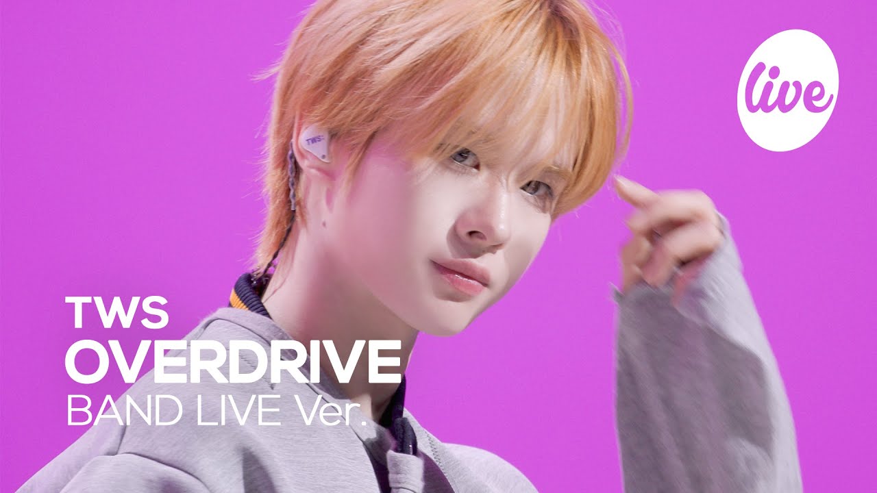 [4K] TWS(투어스) “OVERDRIVE” Band LIVE | it's Live