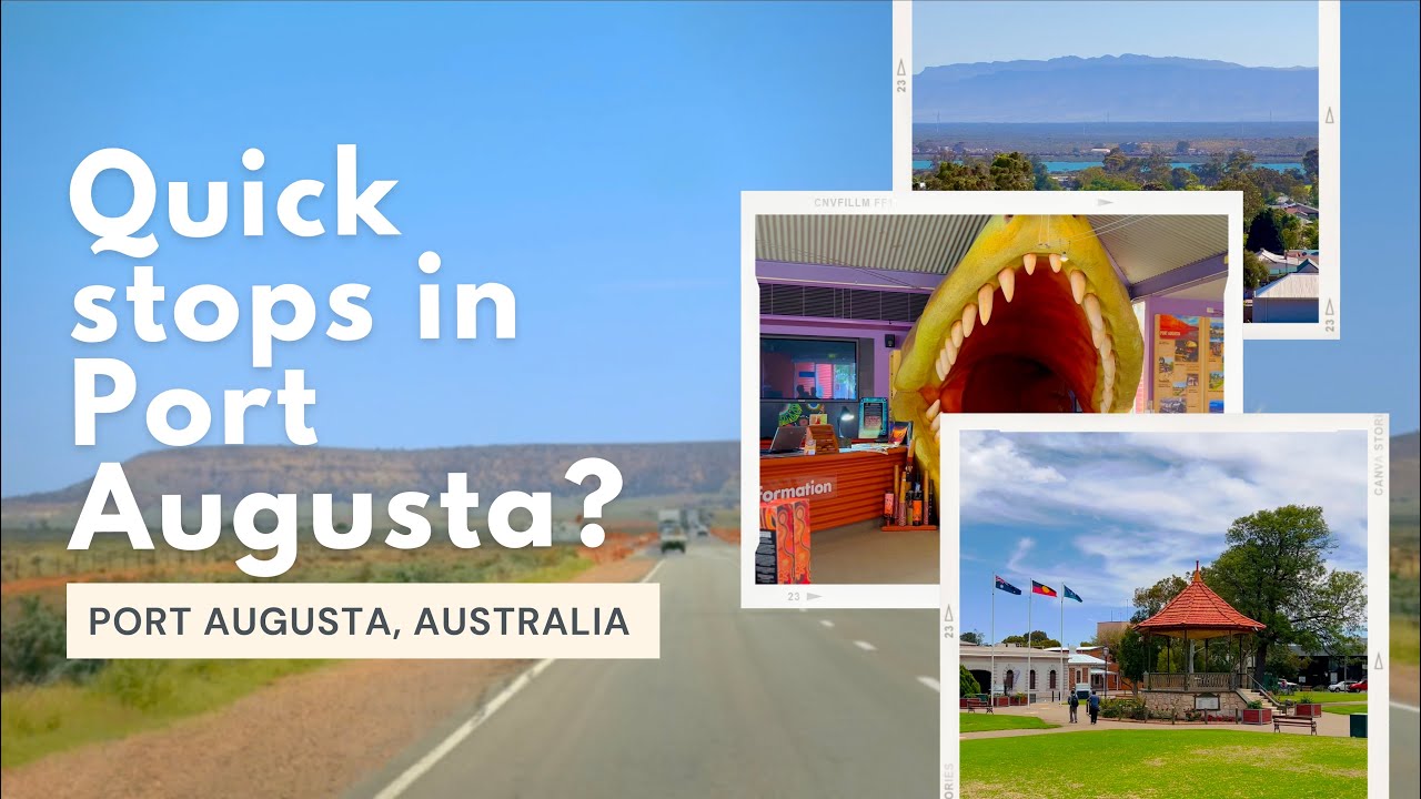 WHAT TO DO if you are passing through PORT AUGUSTA? | South Australia (4K)