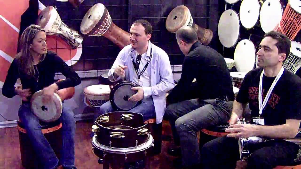 Emin Percussion Musik Messe 2010 (HD) Cengiz Ercümer, Emin, Mustafa Yalcin, Müge