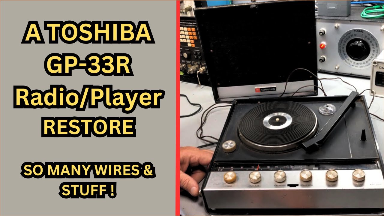 Радиофонограф Toshiba GP-33R