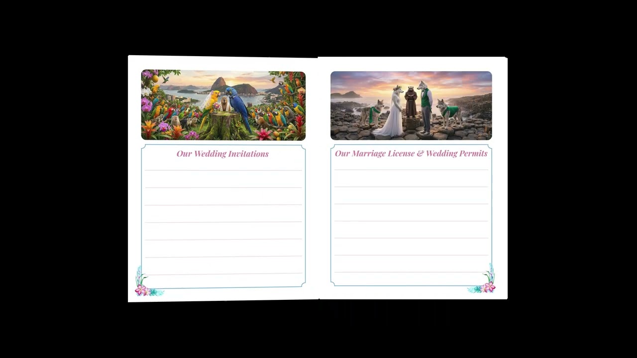 Luv Rox Wedding Planning Journal