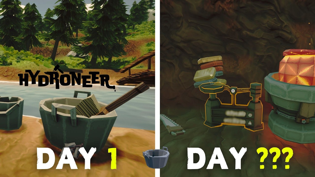 I Spent 100 Days In Hydroneer... Here's What Happened!
