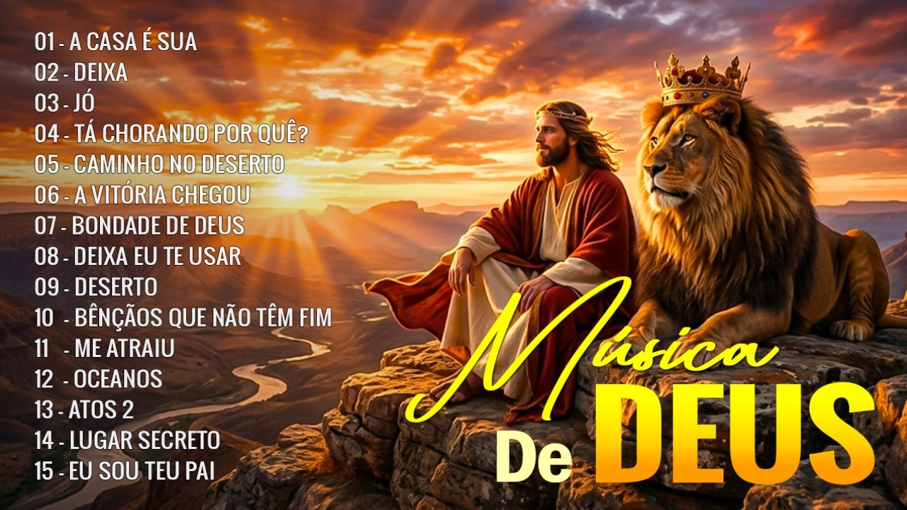 TOP Músicas Gospel, 100 LOUVORES QUE TRAZEM PAZ E MILAGRES, Música de Deus, Hinos Evangélicos 2026