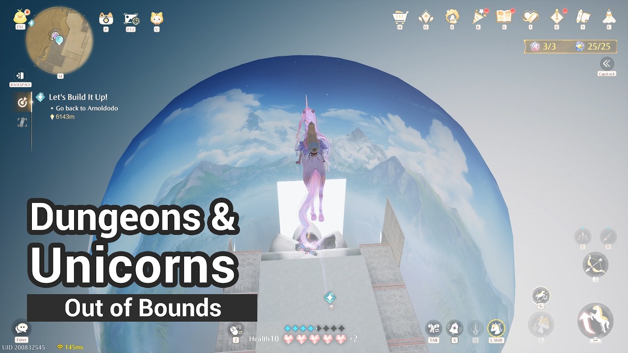 Infinity Nikki 2.3 Out of Bounds: Dungeons & Unicorns