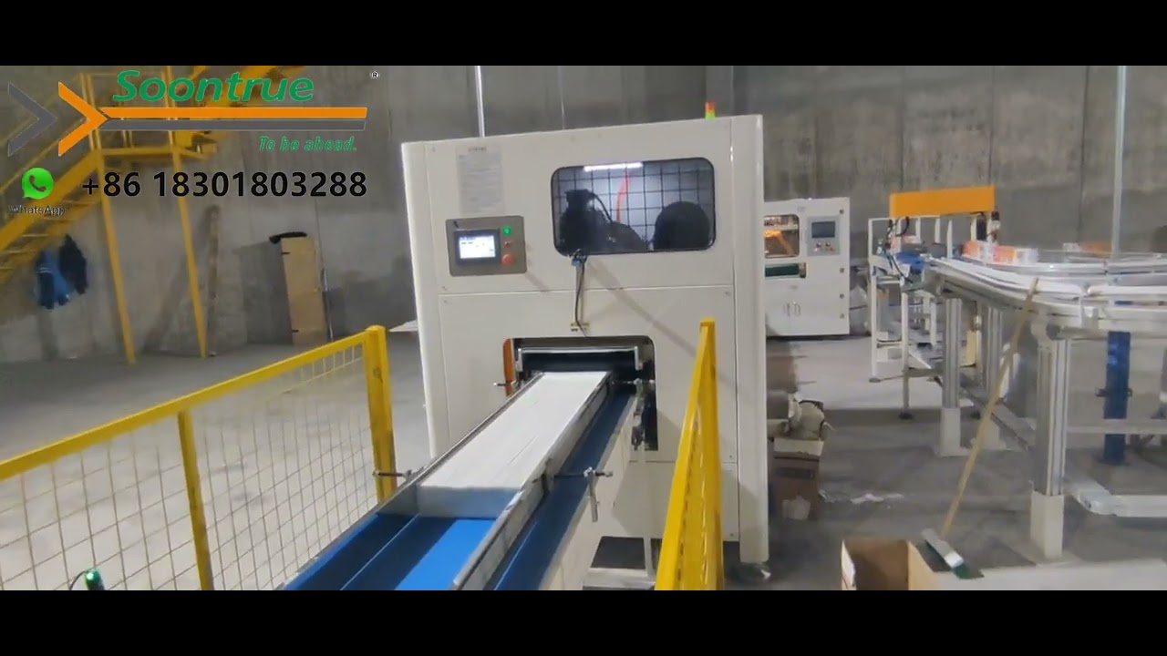Gluing, Laminating, and V-Folding Production Line