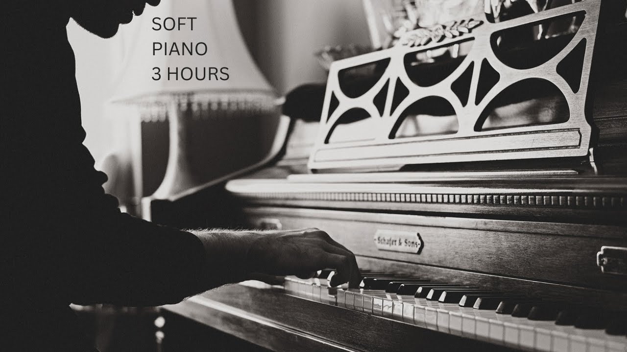 3 Hours of Soft Piano Music for Relaxation & Sleep